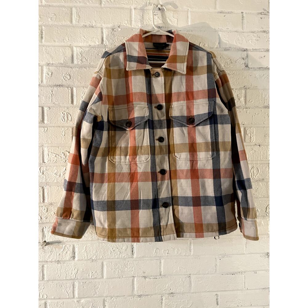 Pendleton Plaid Shirt Jacket Shacket Overshirt 10… - image 6